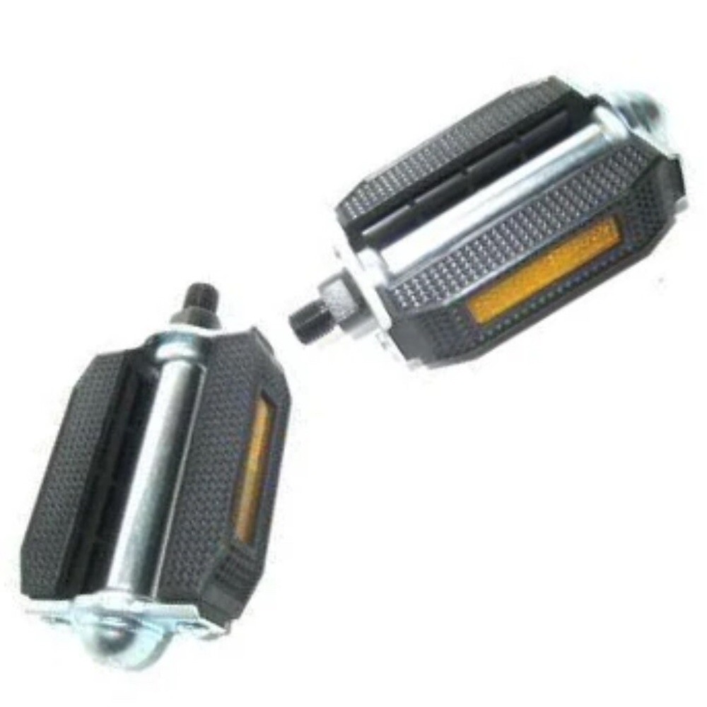 VP-363 Classic Rubber Style Platform Bike Pedals Retro Look 1/2 or 9/16‎ spindle